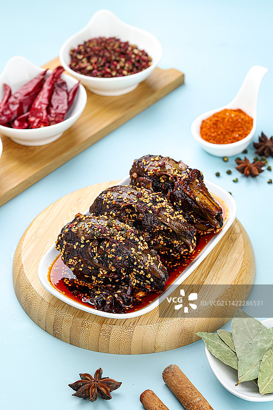 麻辣兔头图片素材