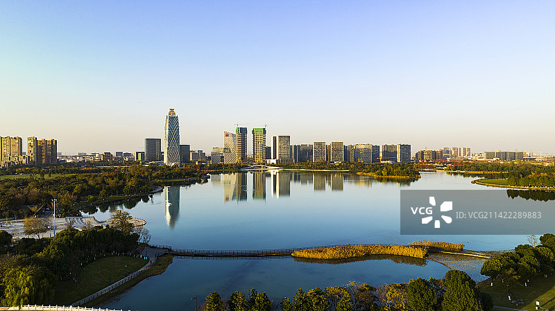 桐乡凤凰湖湿地公园图片素材