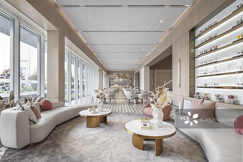 会所休息区图片素材