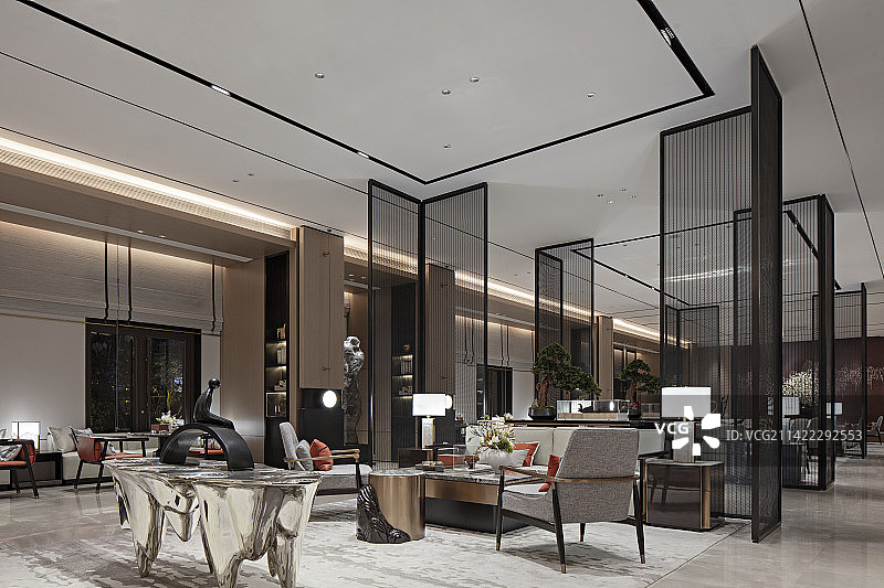 会所休息区图片素材