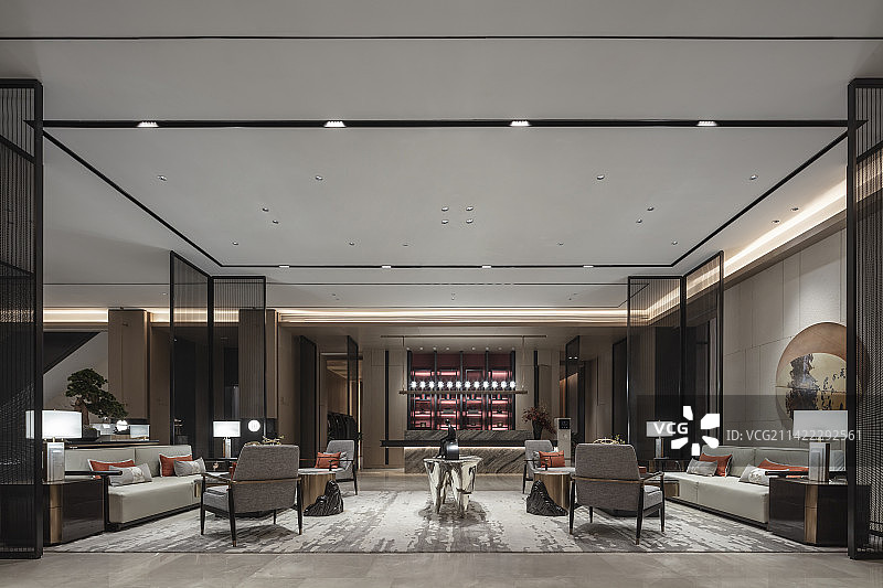 会所休息区图片素材