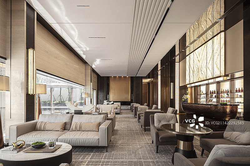 会所休息区图片素材