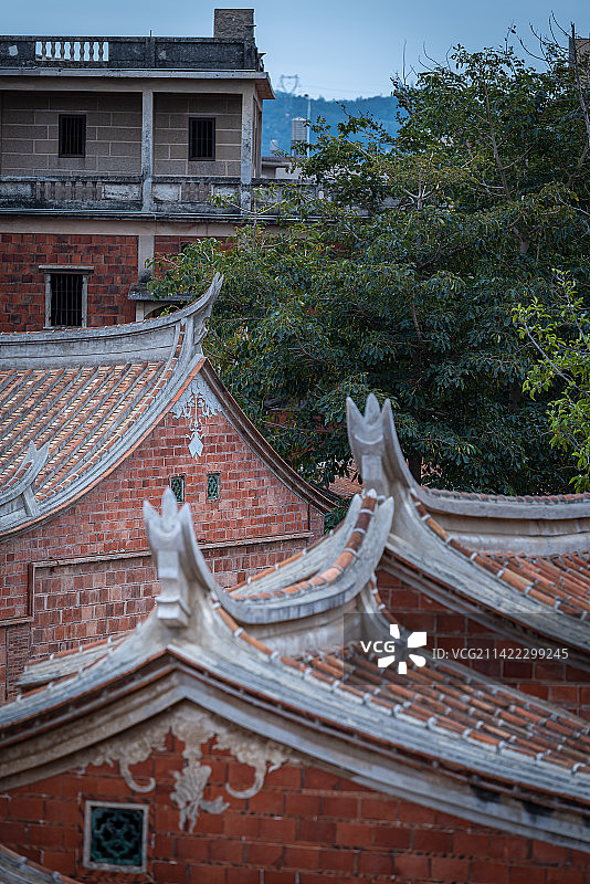 福建晋江梧林古村落组图图片素材