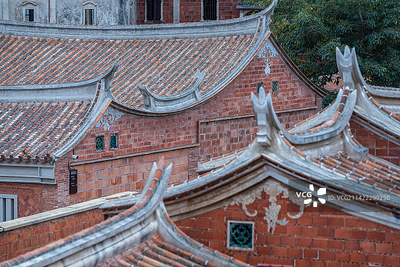 福建晋江梧林古村落组图图片素材