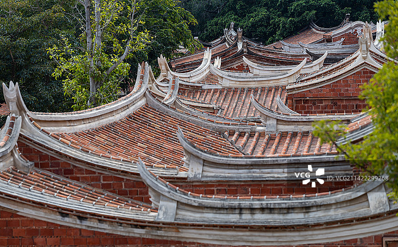 福建晋江梧林古村落组图图片素材