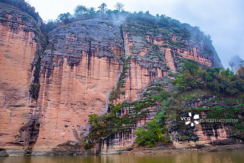 泰宁丹霞大赤壁图片素材
