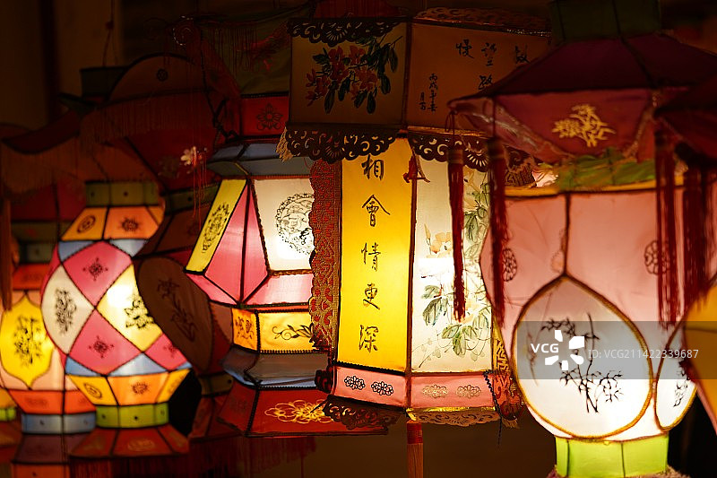 灯笼花灯图片素材