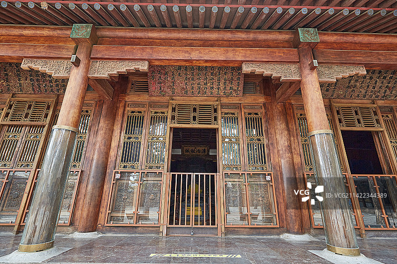 承德避暑山庄澹泊敬诚殿图片素材