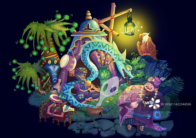 蛇岛惊魂图片素材