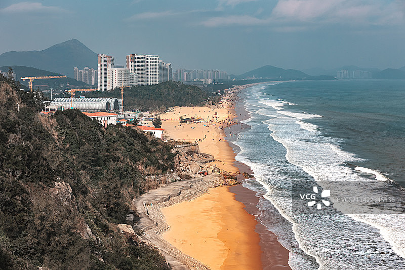 海陵岛十里银滩图片素材