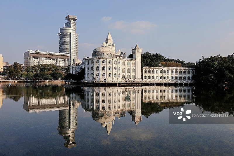 广州流花湖公园图片素材