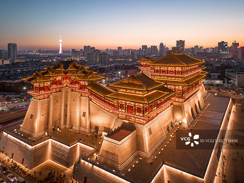 洛阳古城图片素材