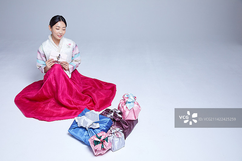 韩服，韩国文化，传统文化，女性，节假日，传统服饰，韩国人图片素材