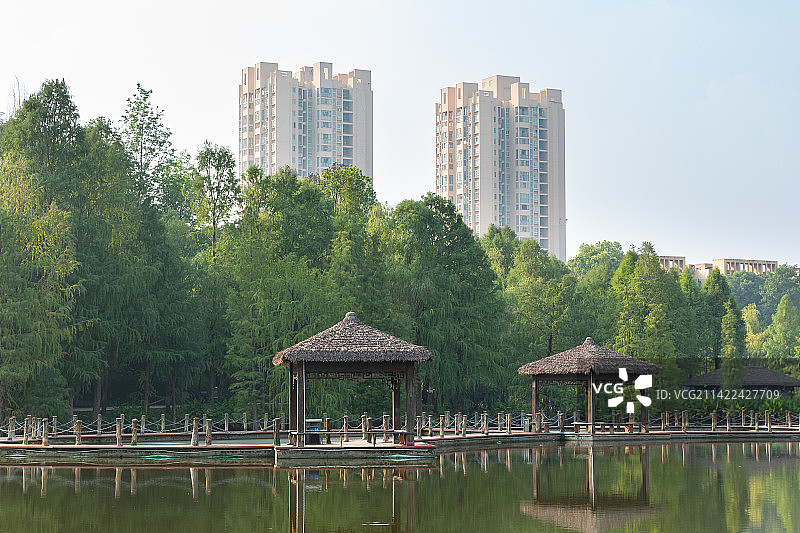 茅草棚凉棚图片素材