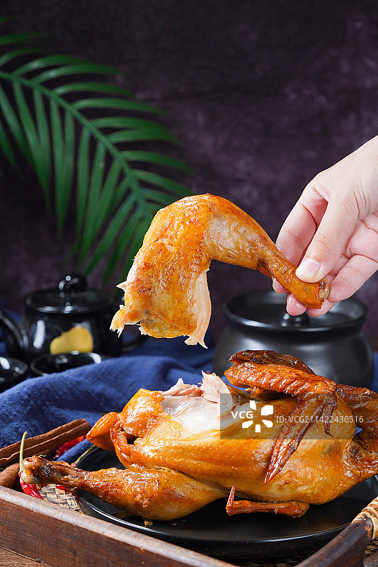 烧鸡卤鸡图片素材