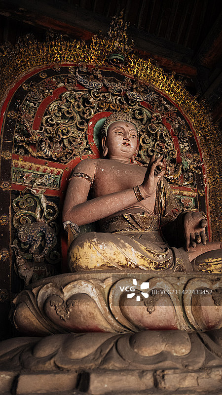 山西平遥双林寺-世界文化遗产图片素材