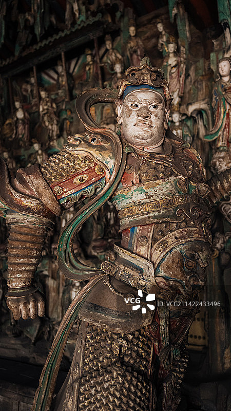 山西平遥双林寺-世界文化遗产图片素材