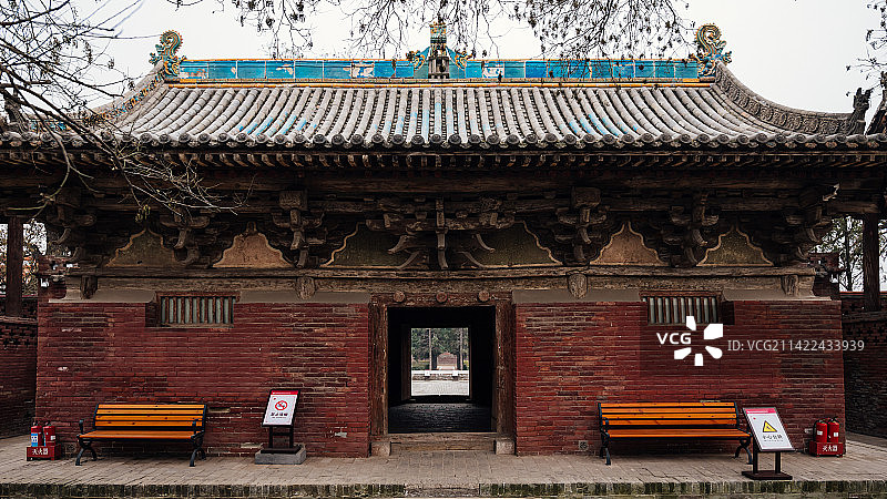 山西平遥镇国寺-世界文化遗产图片素材