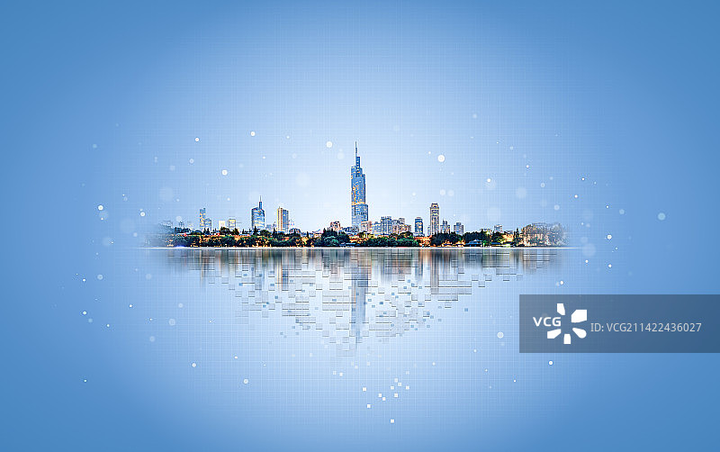 南京科技城市建筑图片素材