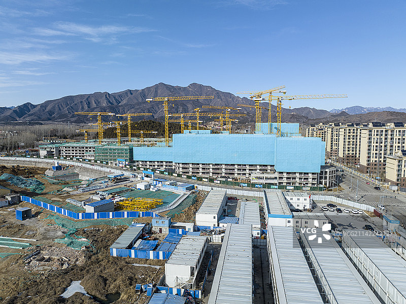 航拍空中鸟瞰图片素材