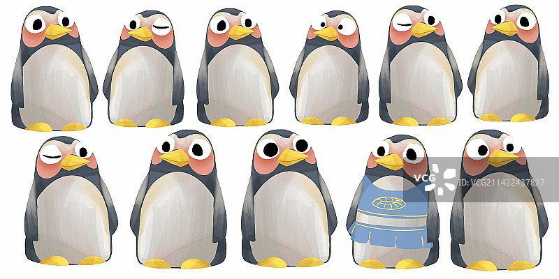 企鹅图片素材