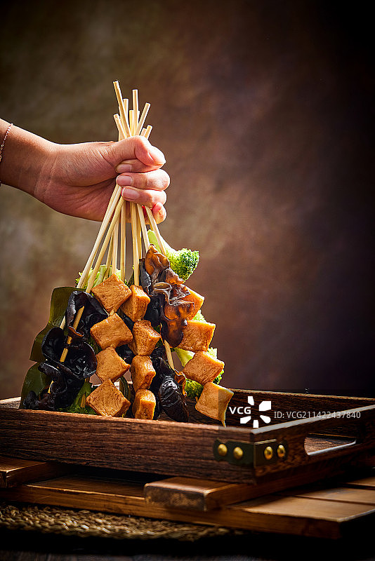 麻辣烫美食摄影图片图片素材