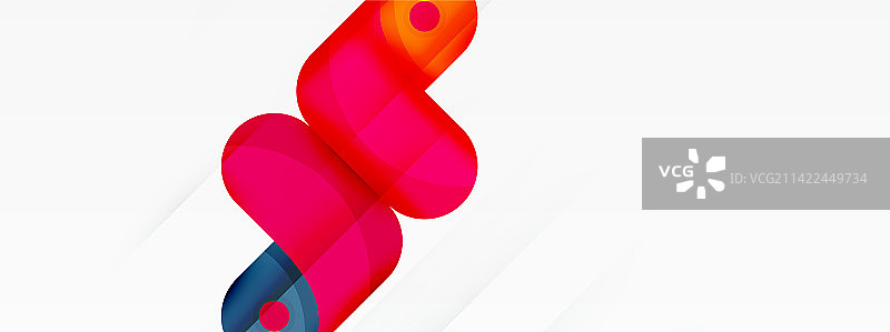 创意几何壁纸圆形箭头形状图片素材