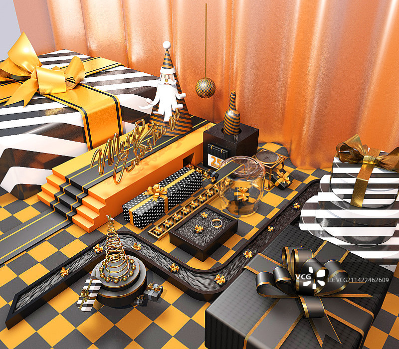 圣诞节场景图片素材