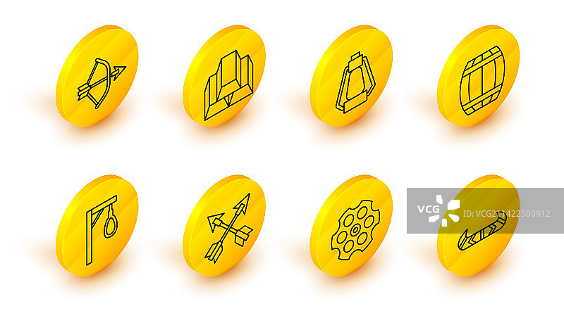 皮划艇或独木舟、船桨和左轮手枪图片素材