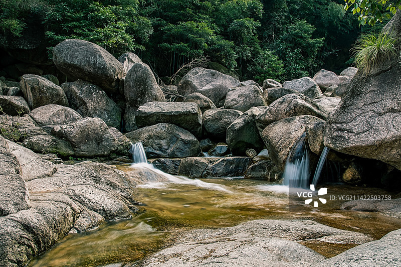 黄山翡翠谷图片素材