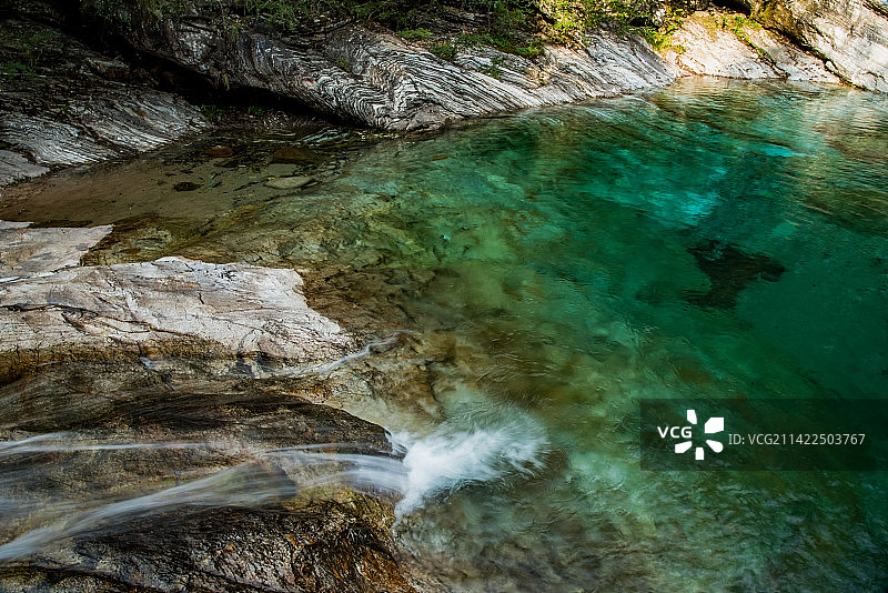 黄山翡翠谷图片素材