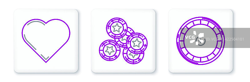 赌场轮盘扑克牌图片素材