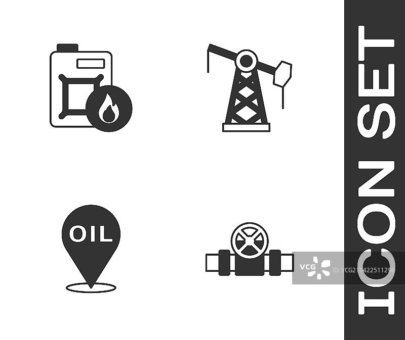 金属管道、阀门与发动机油罐图片素材