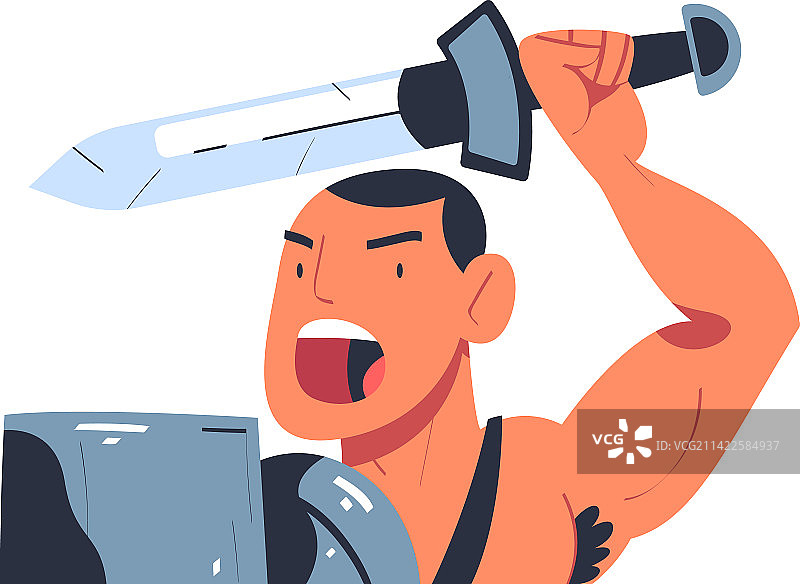 古罗马角斗士人物图片素材