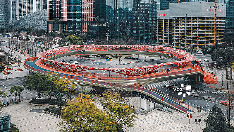 成都交子之环图片素材