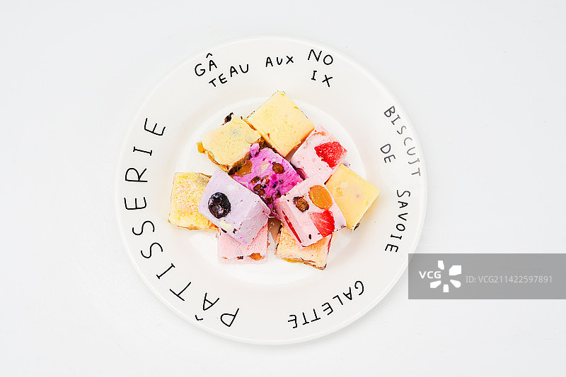 炒酸奶图片素材