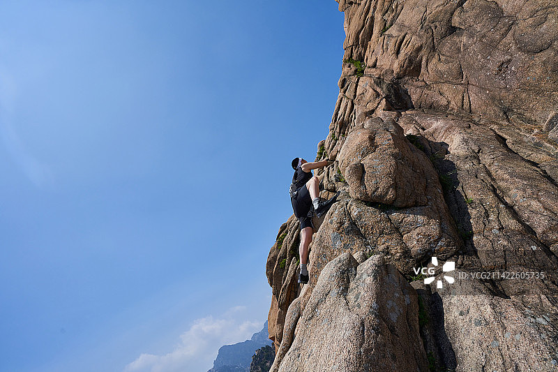 韩国雪岳山户外徒步登山之旅图片素材