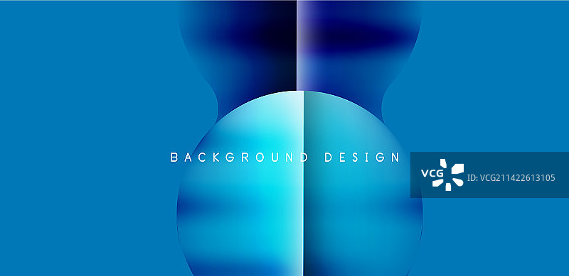 彩色圆圈抽象背景模板图片素材