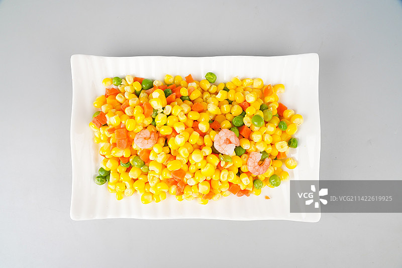 虾仁松仁玉米图片素材