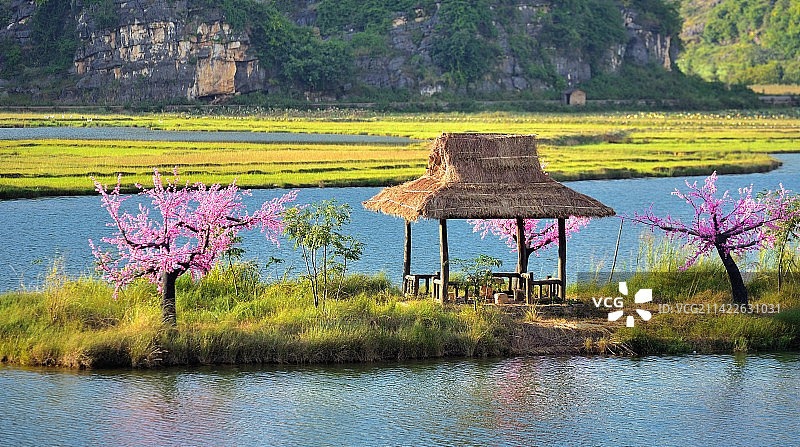 普者黑风光图片素材