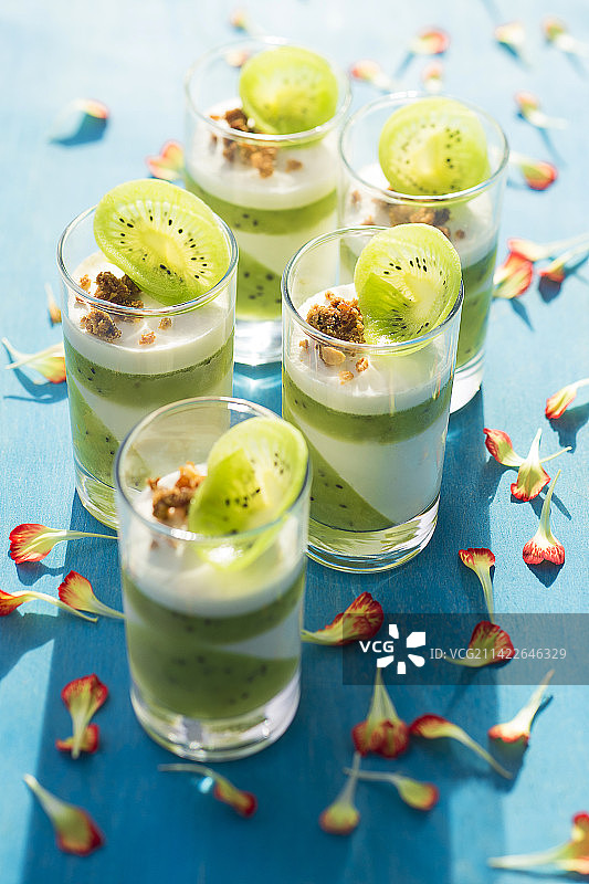 猕猴桃奶昔图片素材