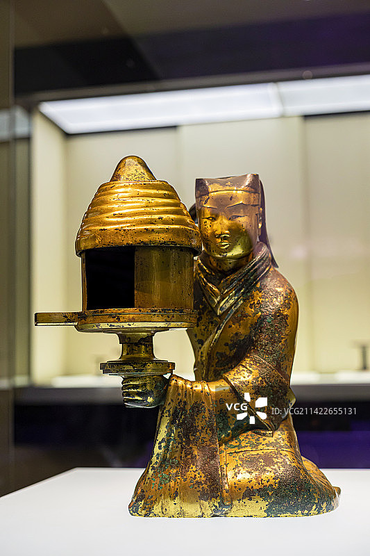 长信宫灯图片素材