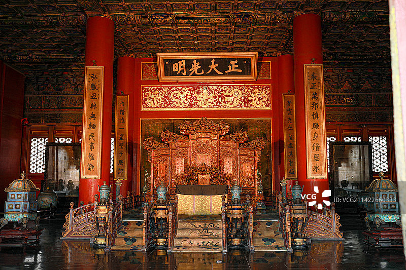 乾清宫大殿图片素材