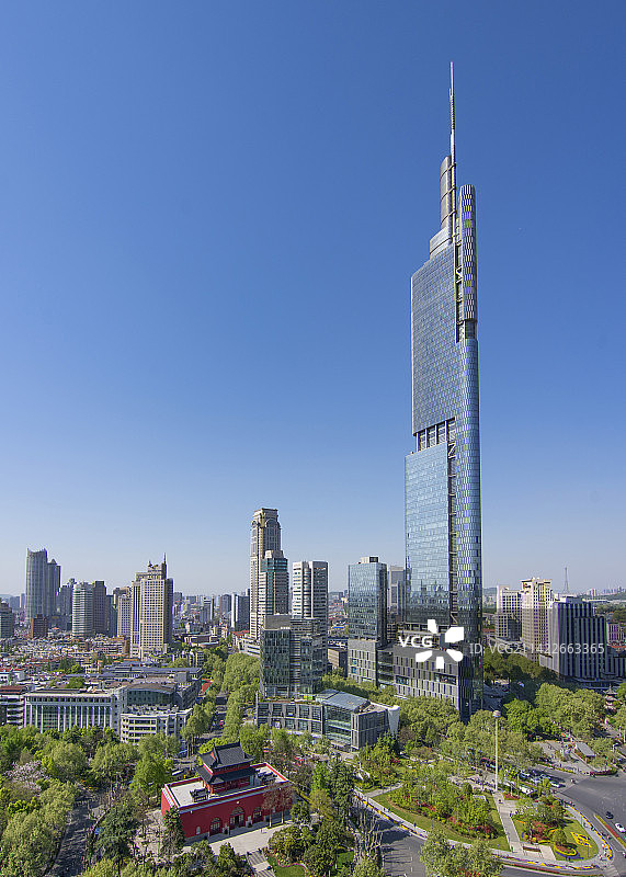 新旧鼓楼图片素材