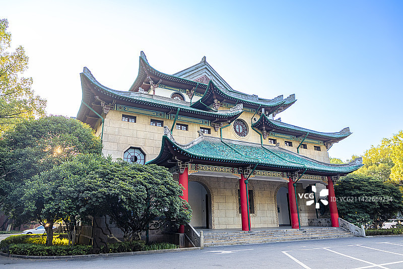 湖南长沙湖南大学礼堂图片素材