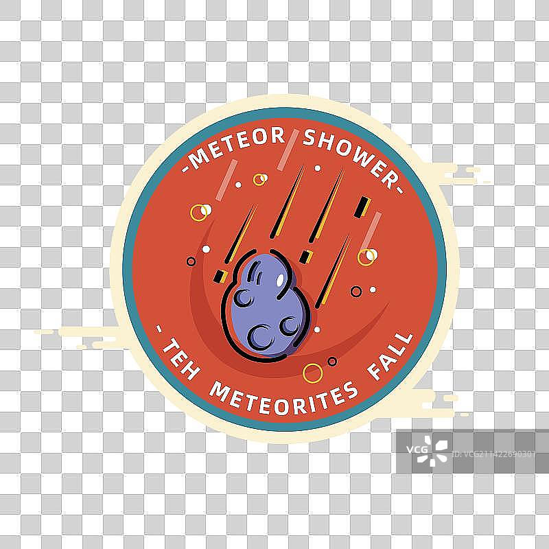 宇宙图标16-行星坠落图片素材