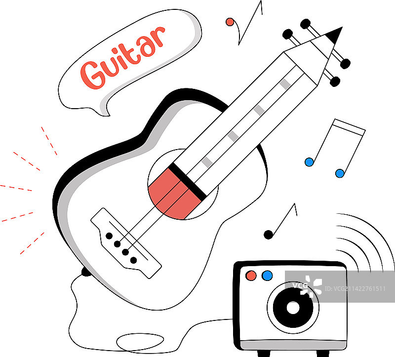 吉他音乐图片素材