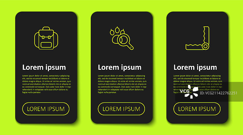 爪子搜寻陷阱远足背包图片素材