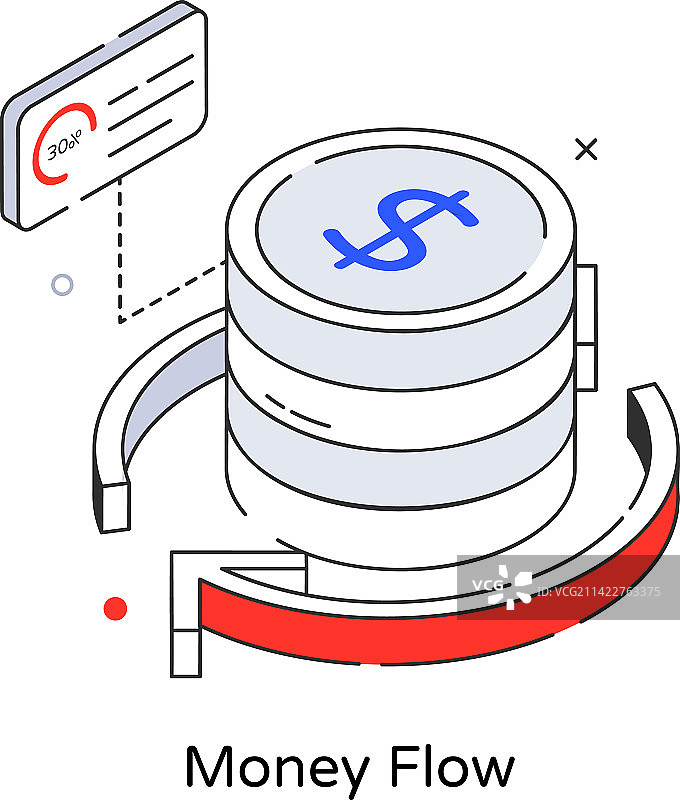 资金流图片素材