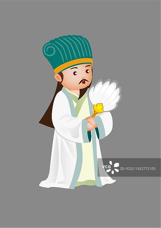 三国人物诸葛亮图片素材
